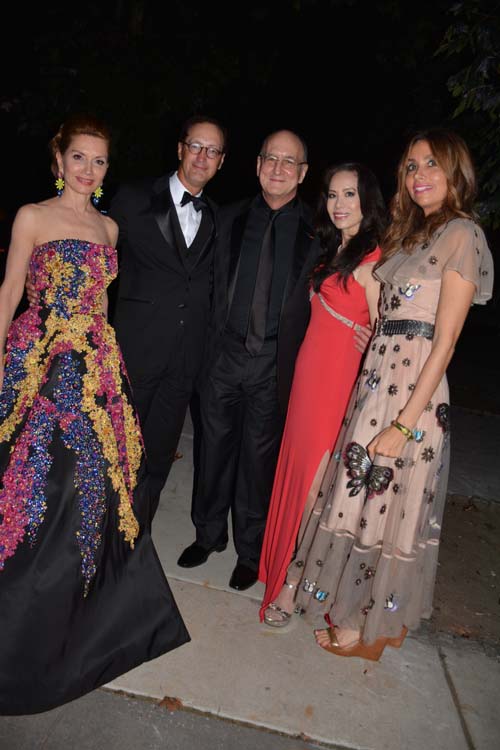 Jean Shafiroff, Nicholas Genovese, Peter Gelb (General Manager The Metropolitan Opera) Ange la Chen and Lieba Nesis. Photo by: Rose Billings/Blacktiemagazine.com