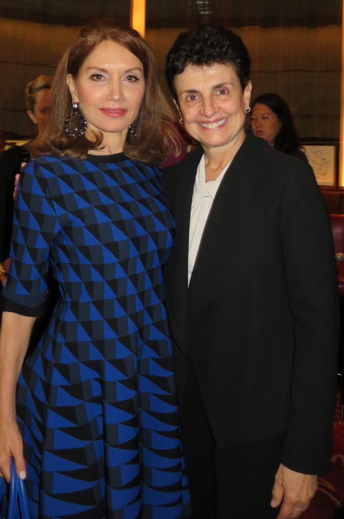 Philanthropist Jean Shafiroff and Ana L. Oliveira, President & CEO of NYWF.  Photo by:  Joyce Brooks/Blacktiemagazine,.ocm