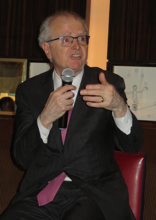 The Honorable Jonathan Lippman, Chairman of the Independent Commission on NYC Criminal Justice and Incarceration Reform.  Photo by:  Joyce Brooks/Blacktiemaagzine.com