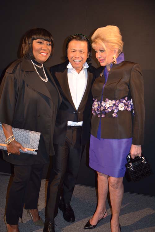 Patti La Belle, Zang Toi and Ivana Trump. Photo by: Rose Billings/Blacktiemagazine.com