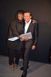 Patti La Belle and Zang Toi. Photo by: Rose Billings/Blacktiemagazine.com
