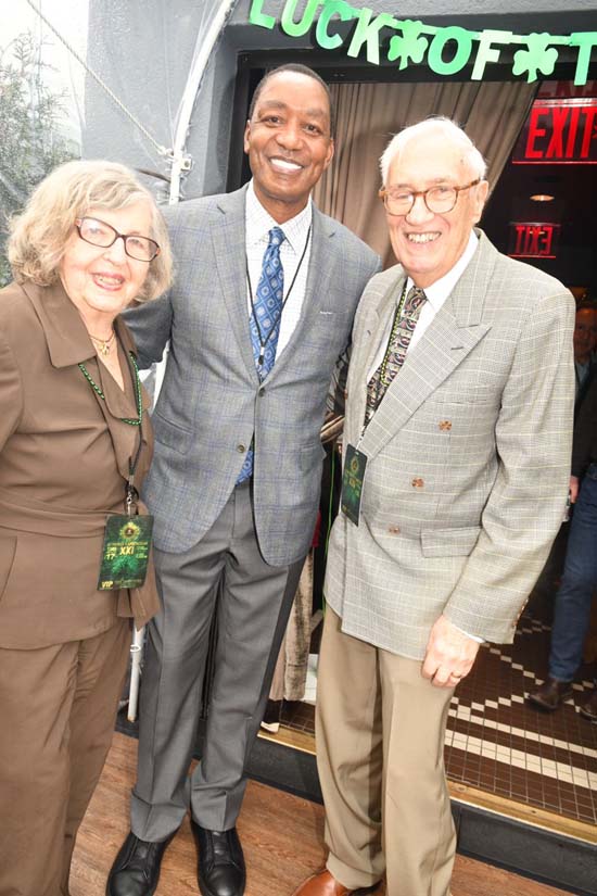 Roz Eskenazi,and Isaiah Thomas Former Great NBA Player and New York Times Sports Writer Jerry Eskenazi.