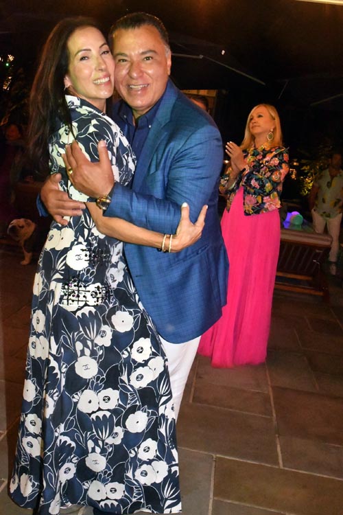 Josephine de Moura and Alex de Moura. Photo by: Rose billings/Blacktiemagazine.com