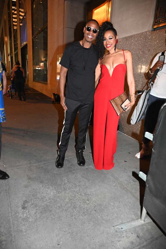 Doug E Fresh and girlfriend