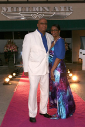 Louis Gray and Terry Wilson Gray, Executive Director, 