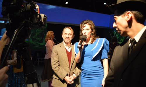 Robert Honeywell and Katherine Boynton.  Photo by:  Arthur Cornelius