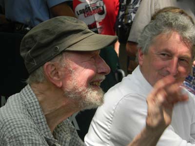Pete Seeger and Sam Rosenthal