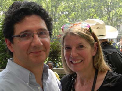 Susie Siegel, Bryant Park Corporation and her husband