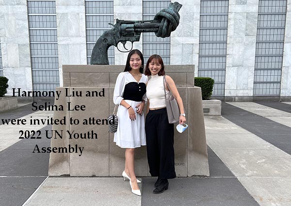 Harmony Liu and Selina Lee 