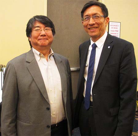 Mr. David Chen, Executive Director of Chinese America Planning Council,Mr. Wellington. Chen, Executive Director of Chinatown Partnership