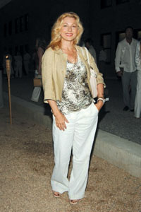 Tatum O'Neal at The Watermill Center Grand Opening