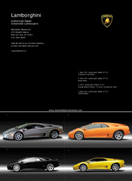 Black Tie INternational, Fine cars, Manhattan Motor Cars, Lamborghini