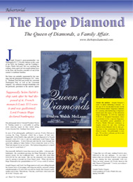 Black Tie International, Society, The Hope Diamond, Joseph Gregory, Evalyn Walsh McLean