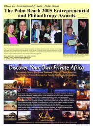Black Tie International, Society, Celebrity Philanthropy