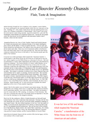 Black Tie Interntional Magazine, Jaqueline Bouvier Kennedy Onassis, Patrick McMullan