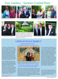 Grey Gardens, Summer cocktail, Citries of Peace,ellen frnak,faye feller