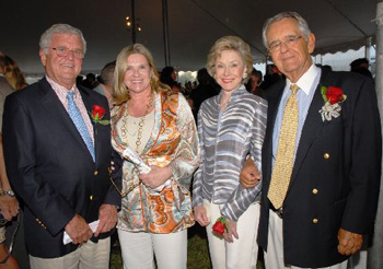 onoree Dr. O. Wayne Isom and his wife along with honorees