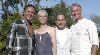  Tony Ingrao, Karole Armitage, David Salle, Randy Kemper.