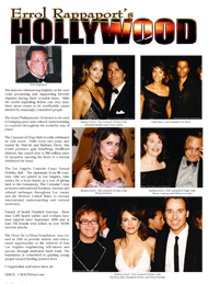 Errol Rapport, HollYwood 4