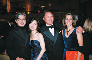 David and Gina Chu, Michael and Elizabeth Chu