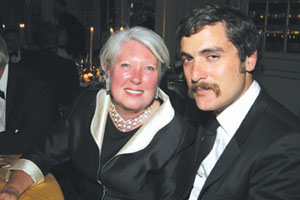 Charlene Marshall and Douglas Friedman at The Russian National