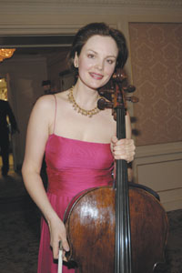  Cellist, Nina Kotova at The Russian National Orchestra's