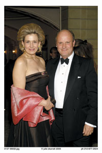 April and Rodney Gow at St. George's Society of New