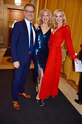 John Hilner, Paula Leggett Chase and Angie Schworer. Photo by:  Rose Billings/Backtiemagazine.com