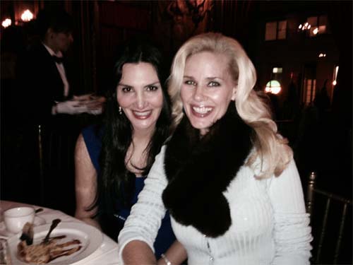 Michelle-Marie Heinemann, Alessandra Emanuel.  Photo by:  Patrick McMullan