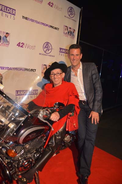 Ian Reisner and his fabulous mother Rose . Photo by: Rose Billings/Blacktiemagazine.com