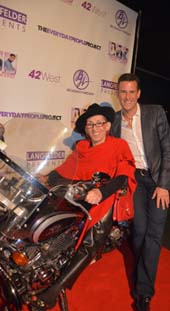 Ian Reisner and his fabulous mother Rose . Photo by: Rose Billings/Blacktiemagazine.com