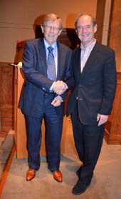 Ted Olson and David Boies . Photo by: Rose Billings/Blacktiemagazine.com
