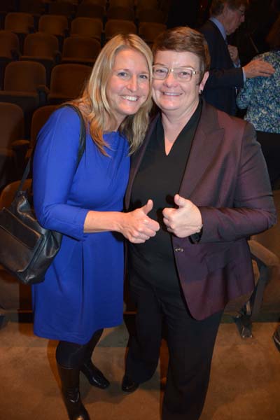 Sandy Stier and Kris Perry. Photo by: Rose Billings/Blacktiemagazine.com