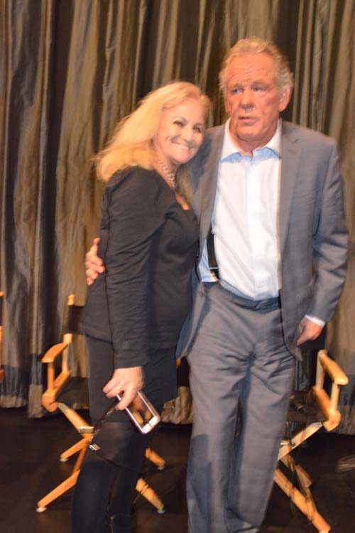 Lillian Richards and Nick Nolte. Photo by: Rose Billings/Blacktiemagazine.com