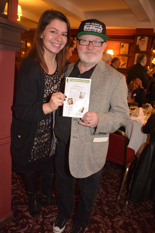 Patrick Blake, 2015 TRU Spirit of Theater Award. Photo by: Rose Billings/Blacktiemagazine.com