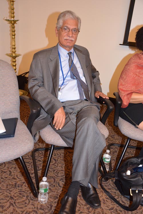 Mr. NarinderKakar (Permanent Observerof the University for Peace to the United Nations). Photo by: Rose Billings/Blacktiemagazine.com
