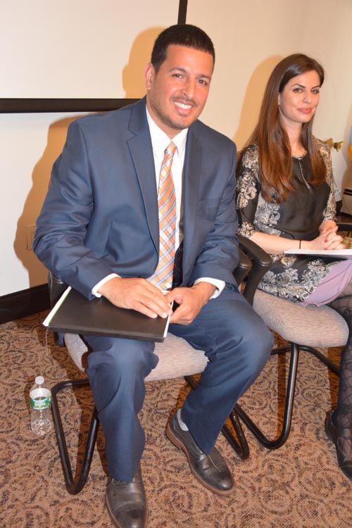 Mr. Iran Nazario (Director of Peacebuilders and Community Relations at Compass Youth Collaborative. Photo by: Rose Billings/Blacktiemagazine.com