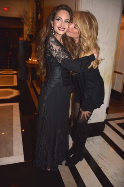 Alexa Ray Joel and adoring mom, Christie Brinkley. Photo by: Rose Billings/Blacktiemagazine.com