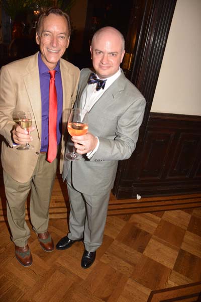 Governors of The National Arts Club Philip Hacket and Roger Wight. Photo by: Rose Billings/Blacktiemagazine.com