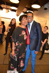 Phylicia Rashad and B Michael. Photo by: Rose Billings/Blacktiemagazine.com