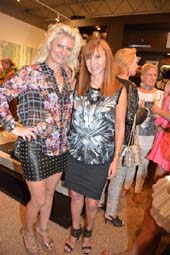 Margo Manhattan and Nicole Miller . Photo by: Rose Billings/Blacktiemagazine.com
