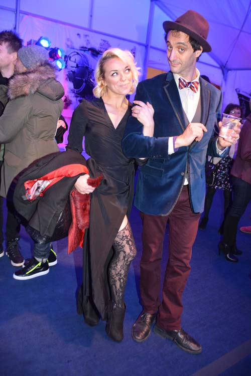 Victoria and Big Apple Circus Clown Dr. Peety. Photo by: Rose Billings/Blacktiemagazine.com