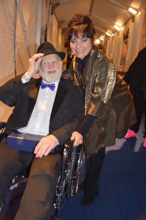 Hovey Bindlestiff with Dolly Jacobs. Photo by: Rose Billings/Blacktiemagazine.com