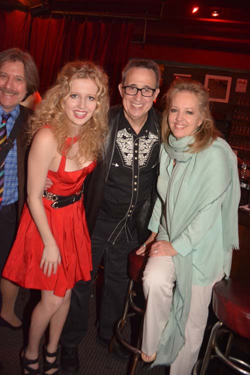 &nbsp;&nbsp;Barry Gordin, Savannah Brown, David Friedman and Stacy Sullivan.  Photo by:  Rose Billings/Blacktiemagazine.com