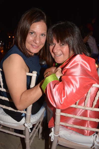 Isa Goldberg & Nanette Shaw. Photo by: Rose Billings/Blacktiemagazine.com