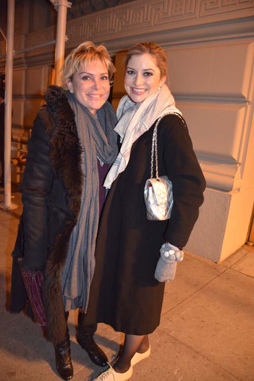 Wendy Federman and her lovely daughter. Photo by: Rose Billings/Blacktiemagazine.com