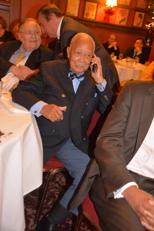 David N.Dinkins, Phil Smith Shubert Organization, and Tony Lo Bianco. Photo by: Rose Billings/Blacktiemagazine.com