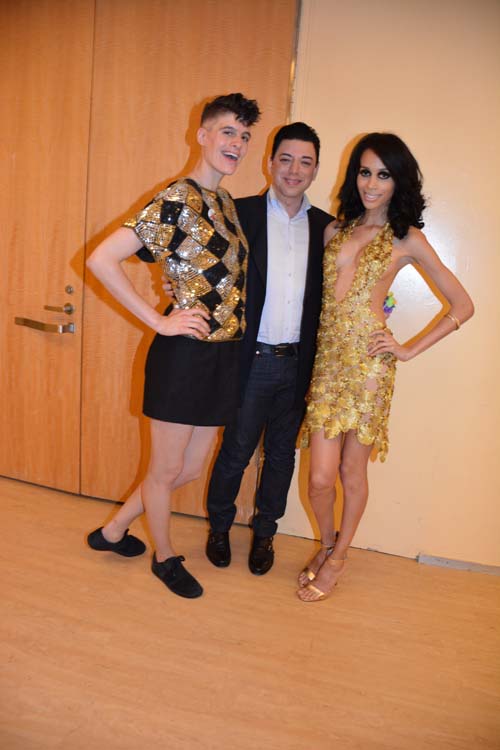 Rainbow Dove, Malon Breton, Isis King. Photo by: Rose Billings/Blacktiemagazine.com