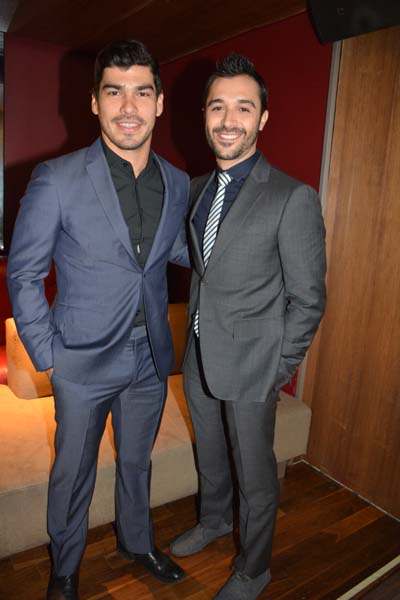 &nbsp;Raul Castilo and Frankie Alvarez.  Photo by:  Rose Billings/Blacktiemagazine.com