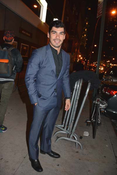Raul Castillo...Thank you!.  Photo by:  Rose Billings/Blacktiemagazine.com